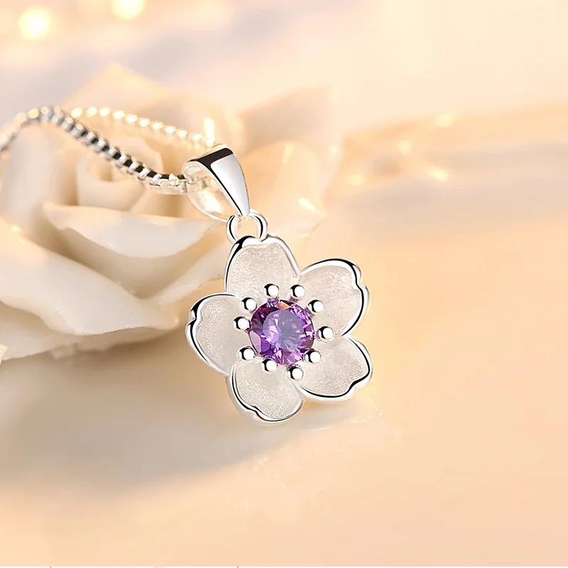 Collana fiore di pesco®