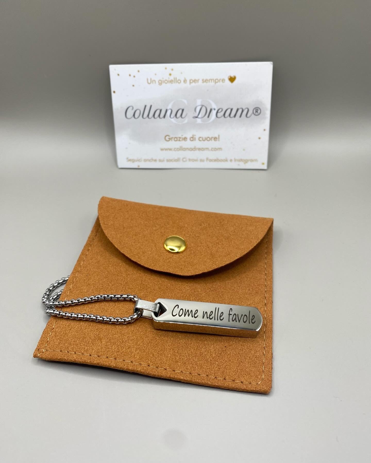 Collana personalizzata per uomo