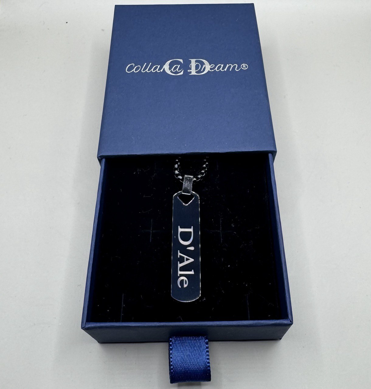 Collana personalizzata per uomo