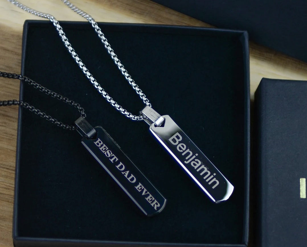 Collana personalizzata per uomo