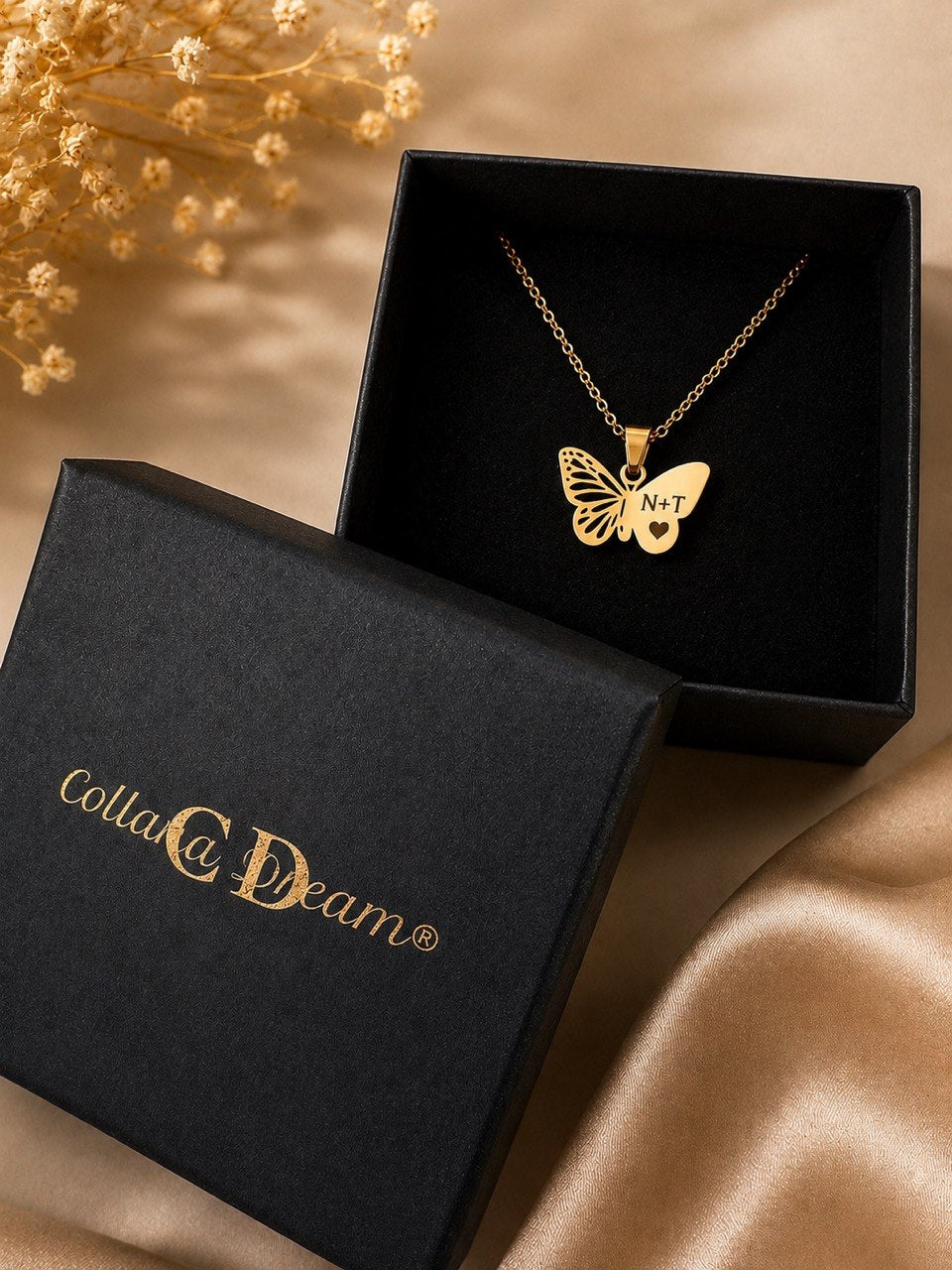 Collana Farfalla Personalizzabile
