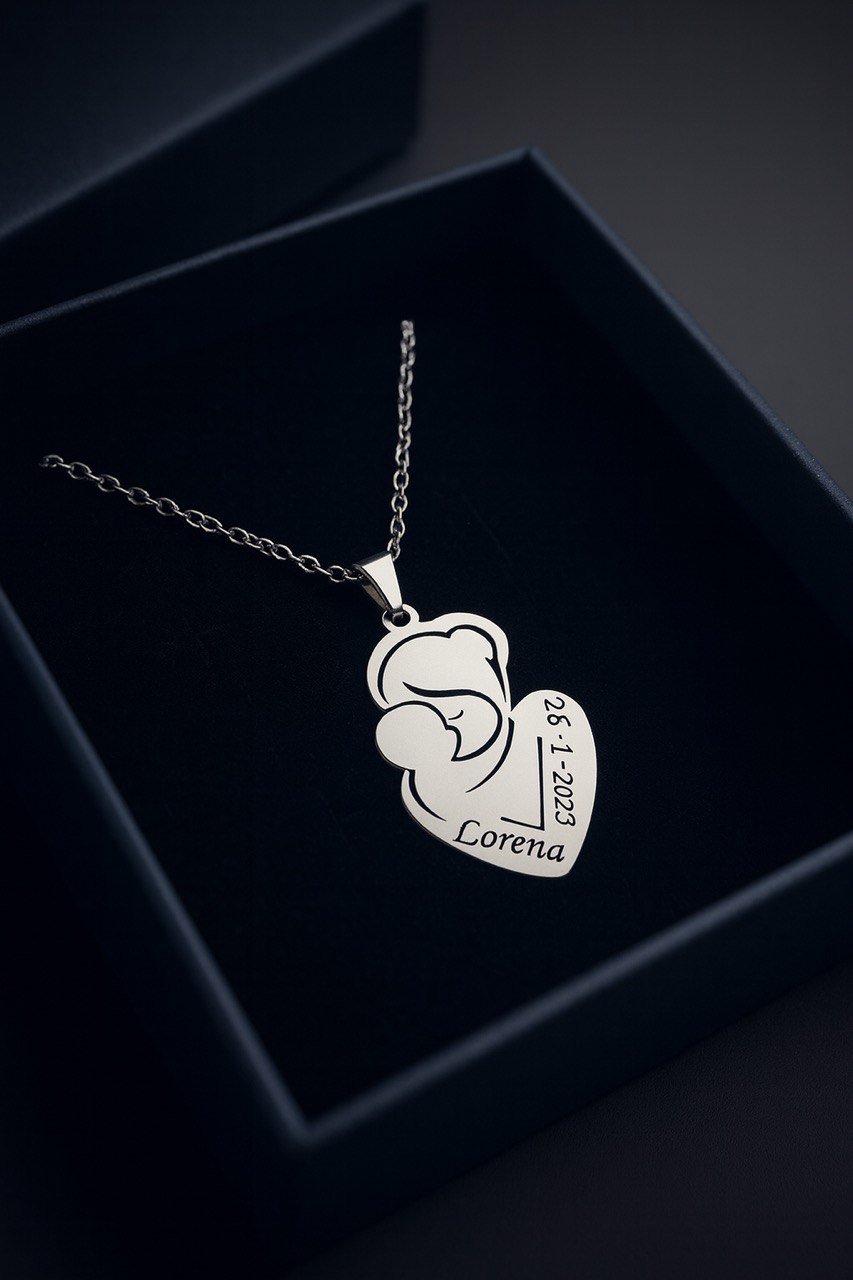 Collana Cuore Mamma e Bimbo