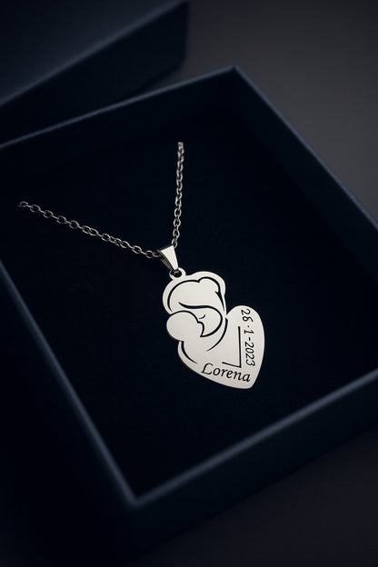 Collana Cuore Mamma e Bimbo