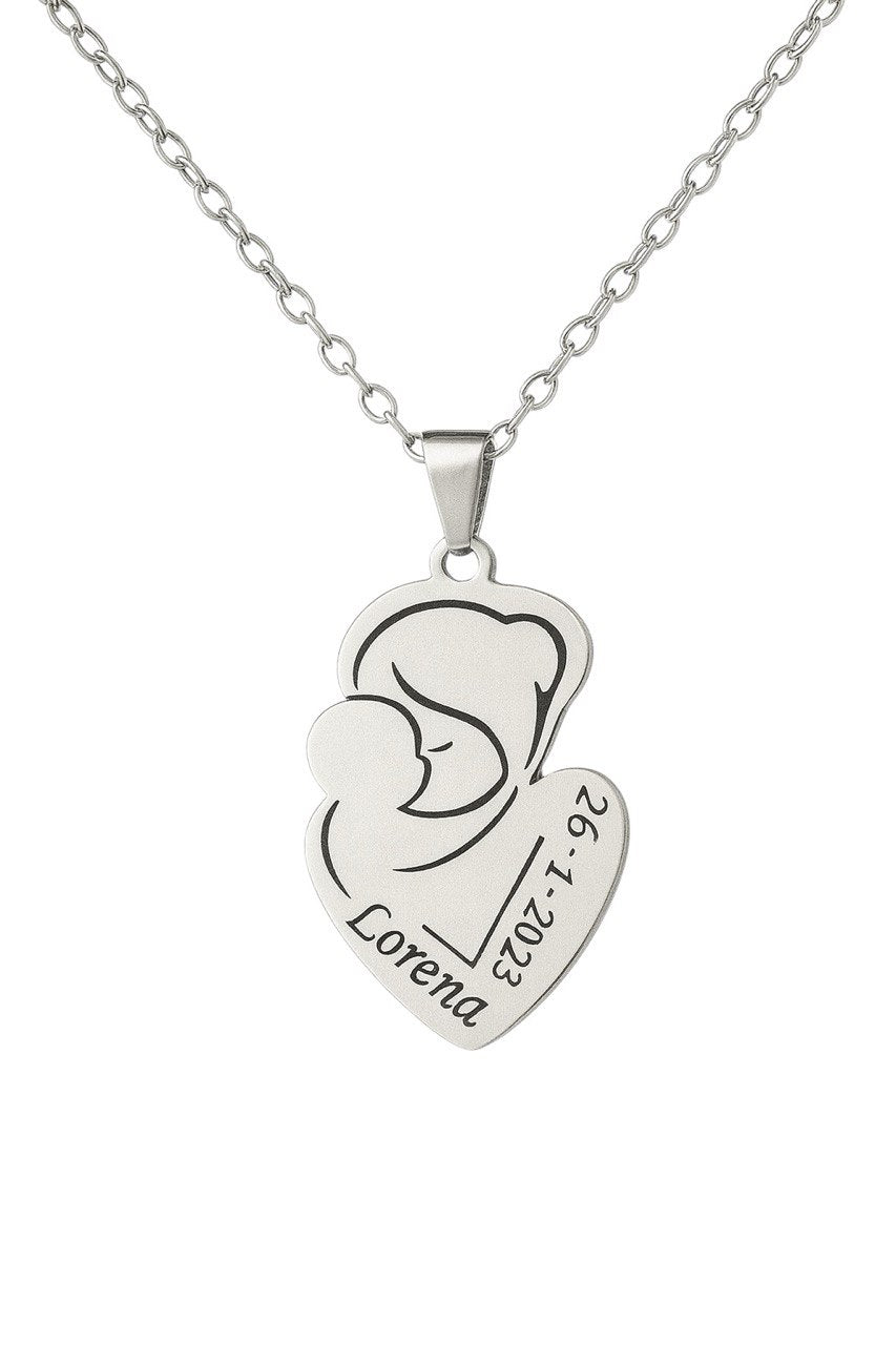 Collana Cuore Mamma e Bimbo