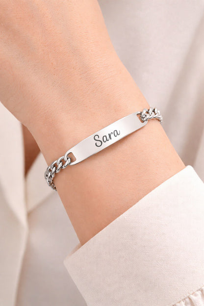 Bracciale in Acciaio Personalizzato