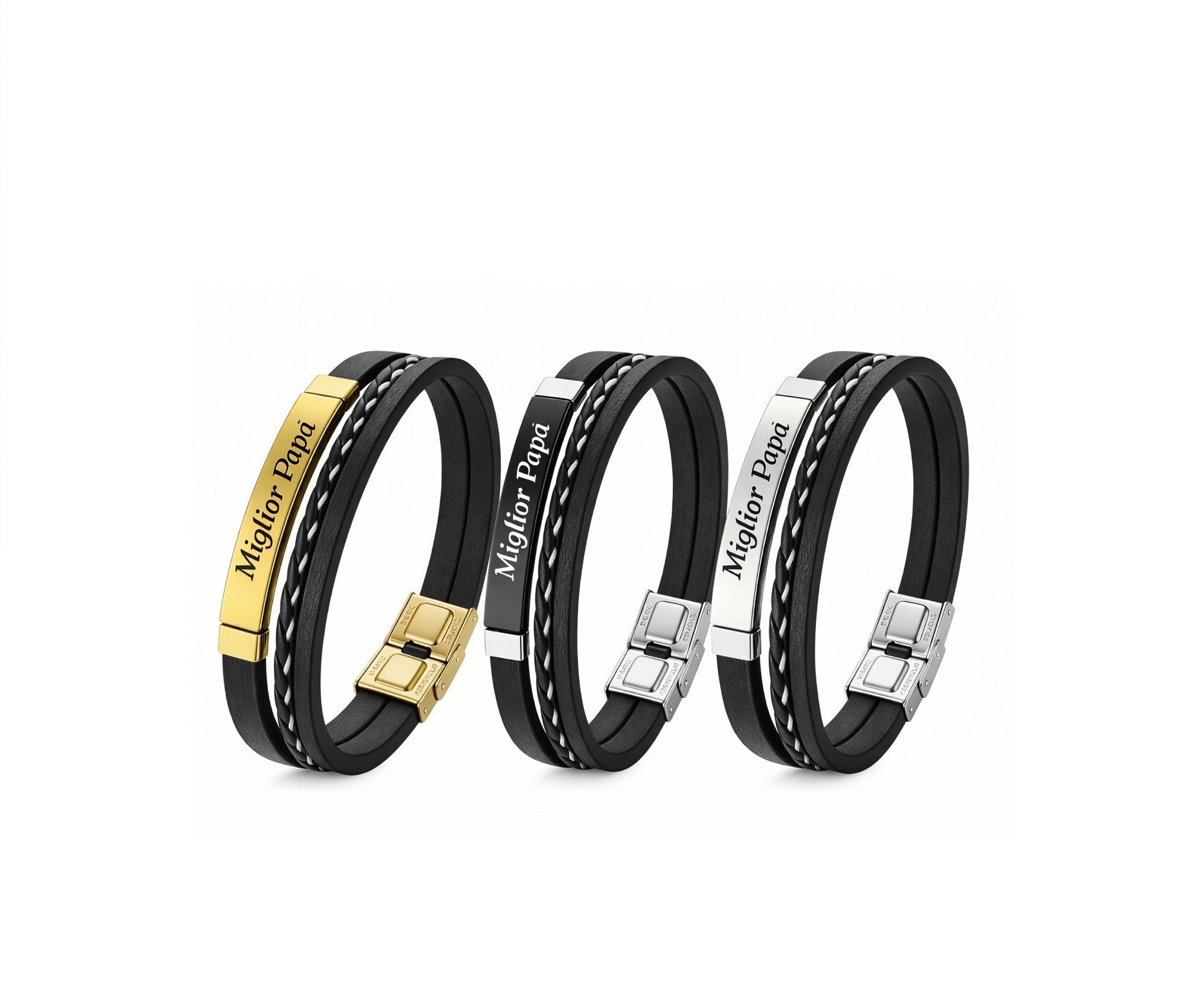 Bracciale in pelle personalizzato®