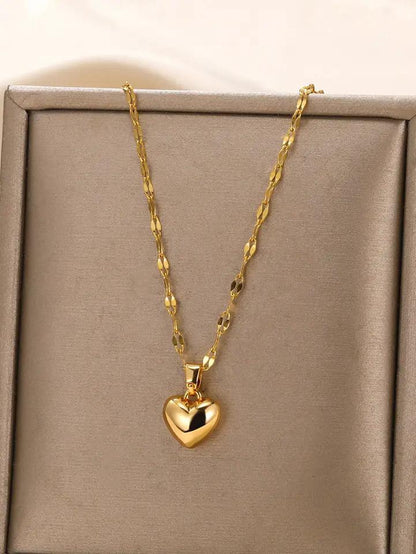 Collana cuore oro inciso®
