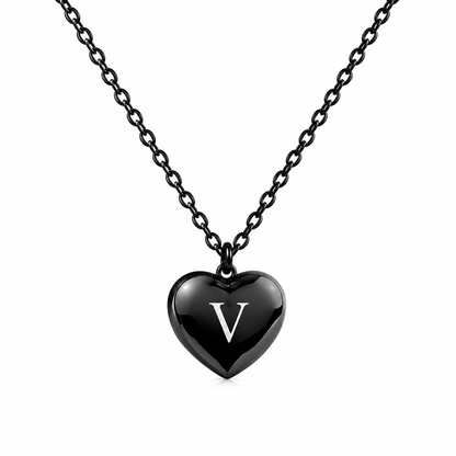 Collana a Cuore 3D Personalizzabile in Acciaio Inossidabile