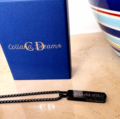 Collana personalizzata per uomo