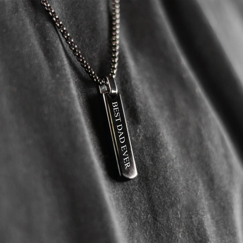 Collier personnalisé pour homme