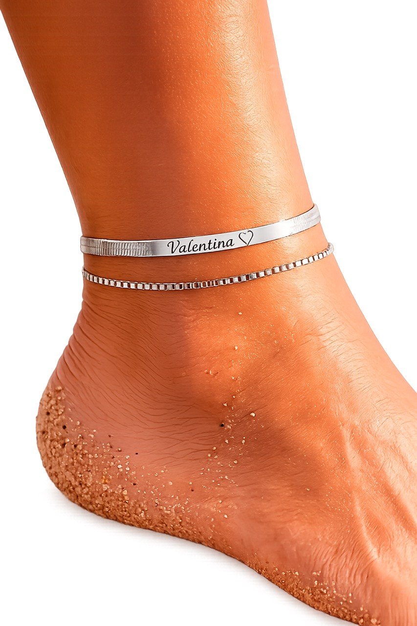 Cavigliera charm Personalizzata
