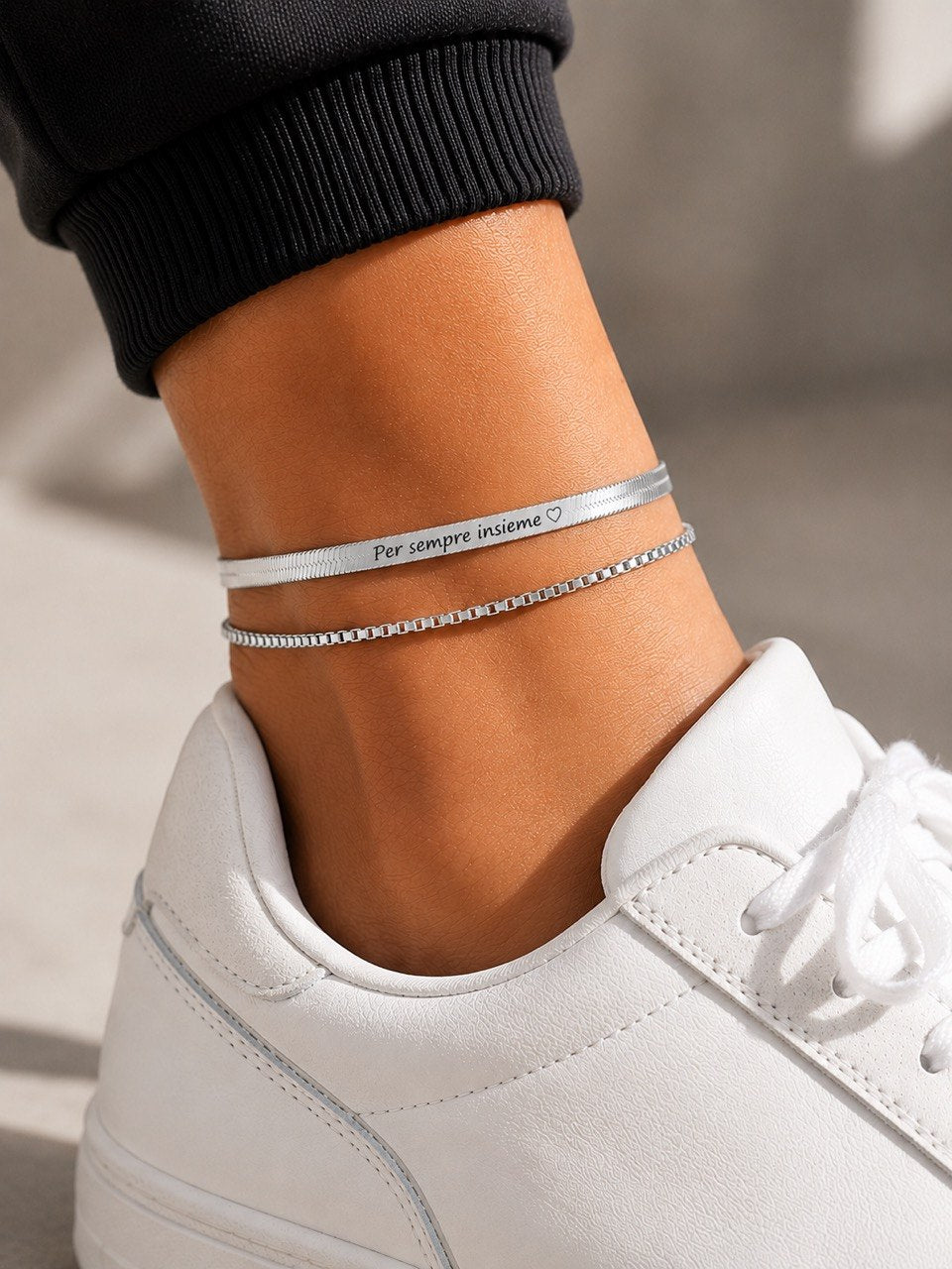 Cavigliera charm Personalizzata
