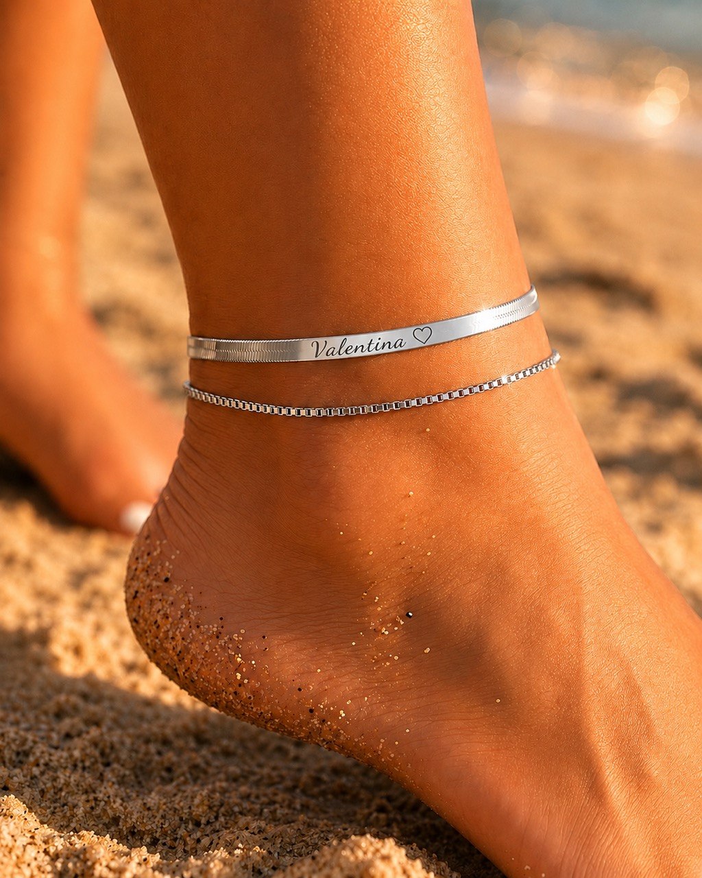 Cavigliera charm Personalizzata