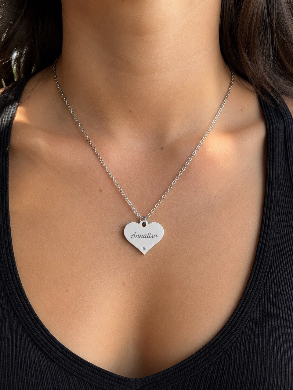 Collana Cuore soft Personalizzata