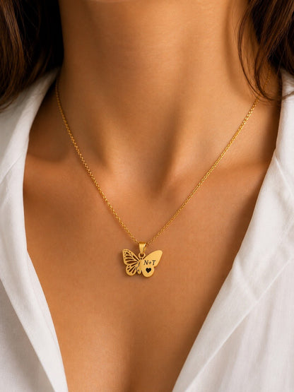 Collana Farfalla Personalizzabile